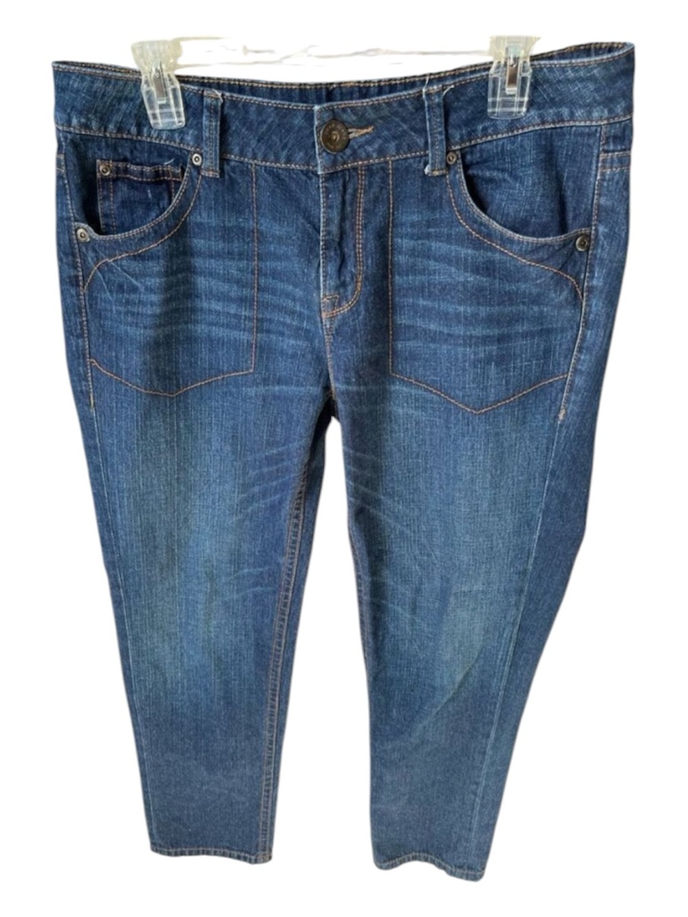 DKNY Women’s Bootcut Jeans Size 10 Medium Wash Stretch Denim Classic 5 Pocket